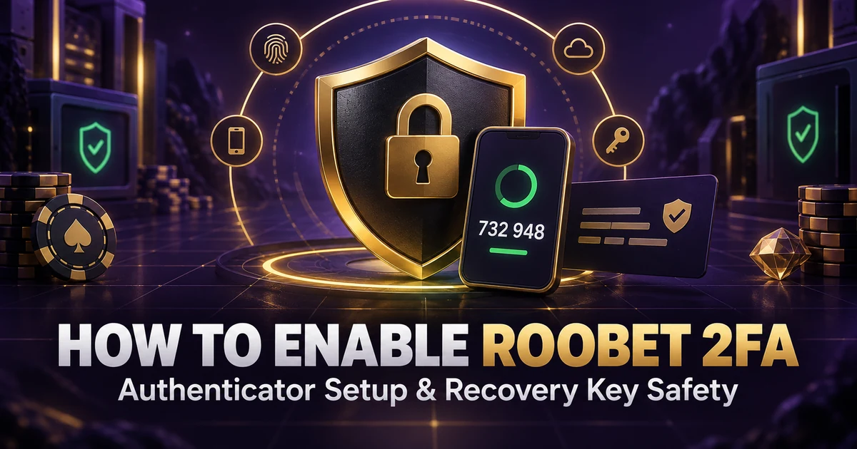 How to Enable Roobet 2FA